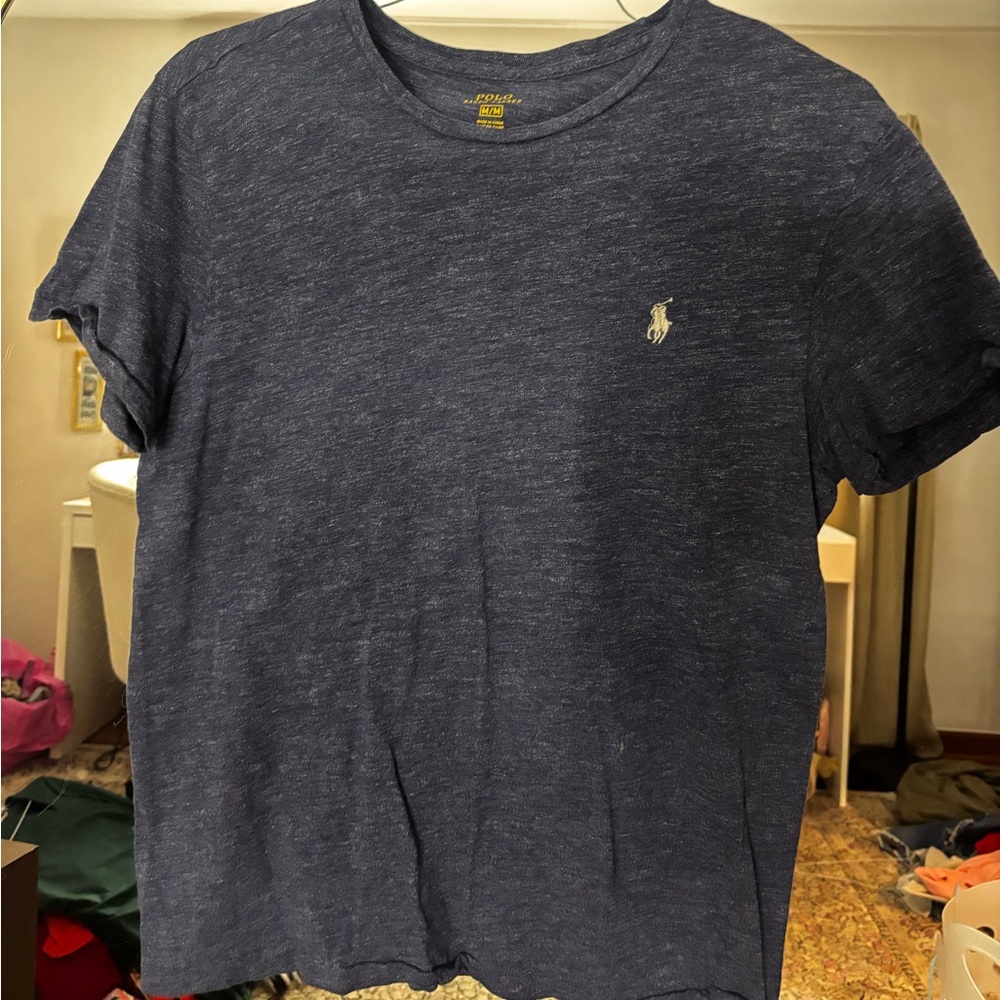 Polo by Ralph Lauren Men's Heathered Navy Tee
